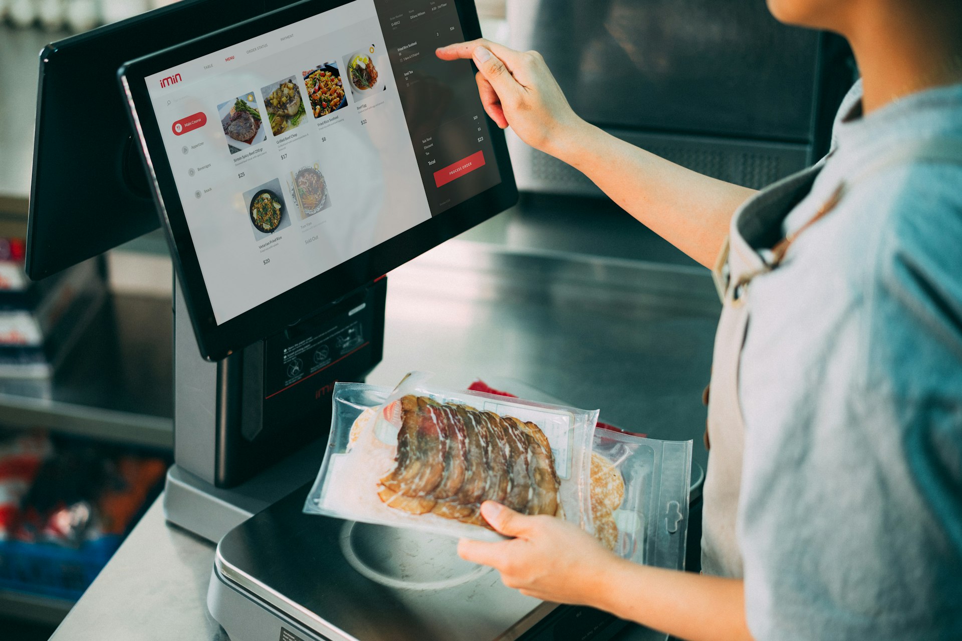 Modern point of sale system with direct printing capabilities