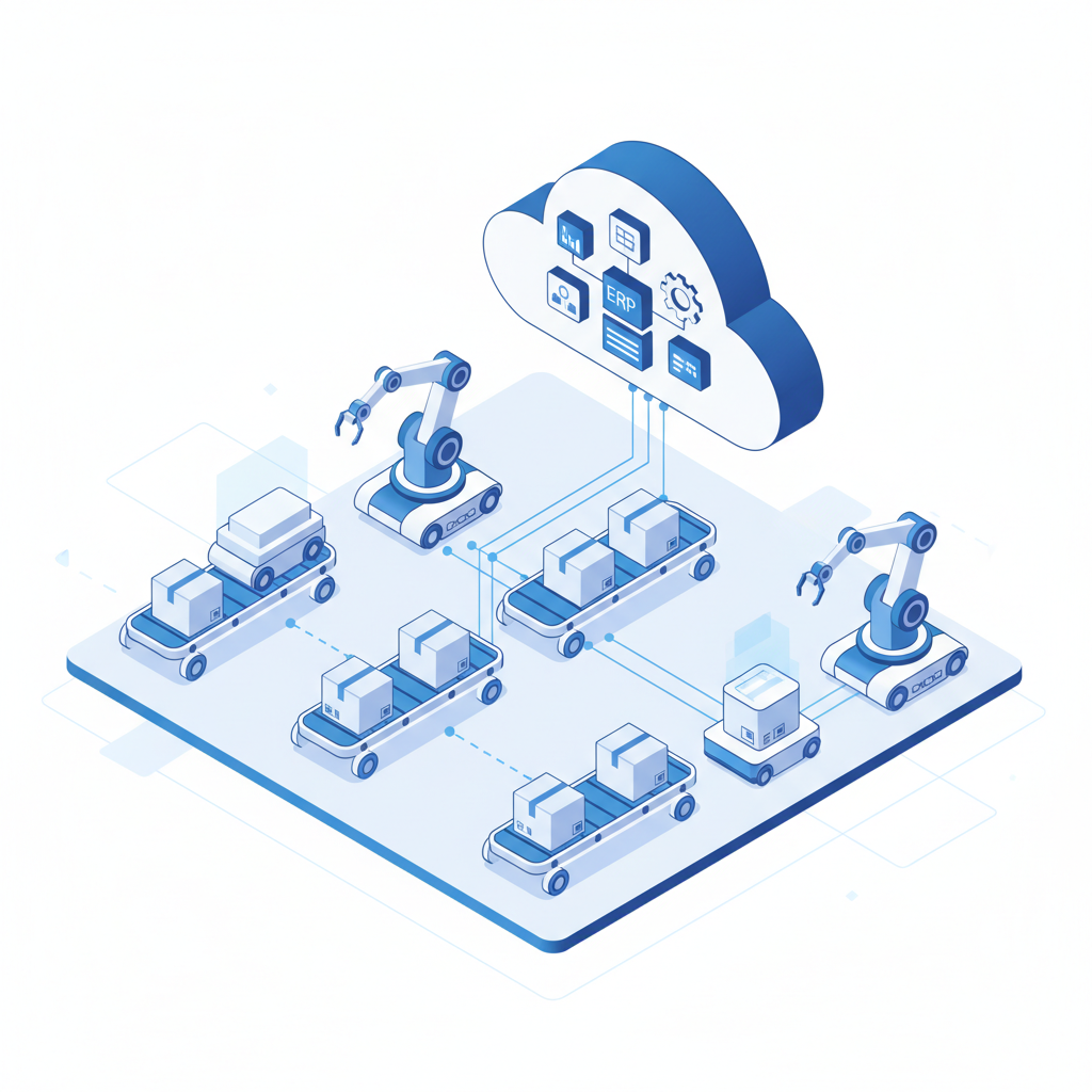 Warehouse automation and cloud ERP integration