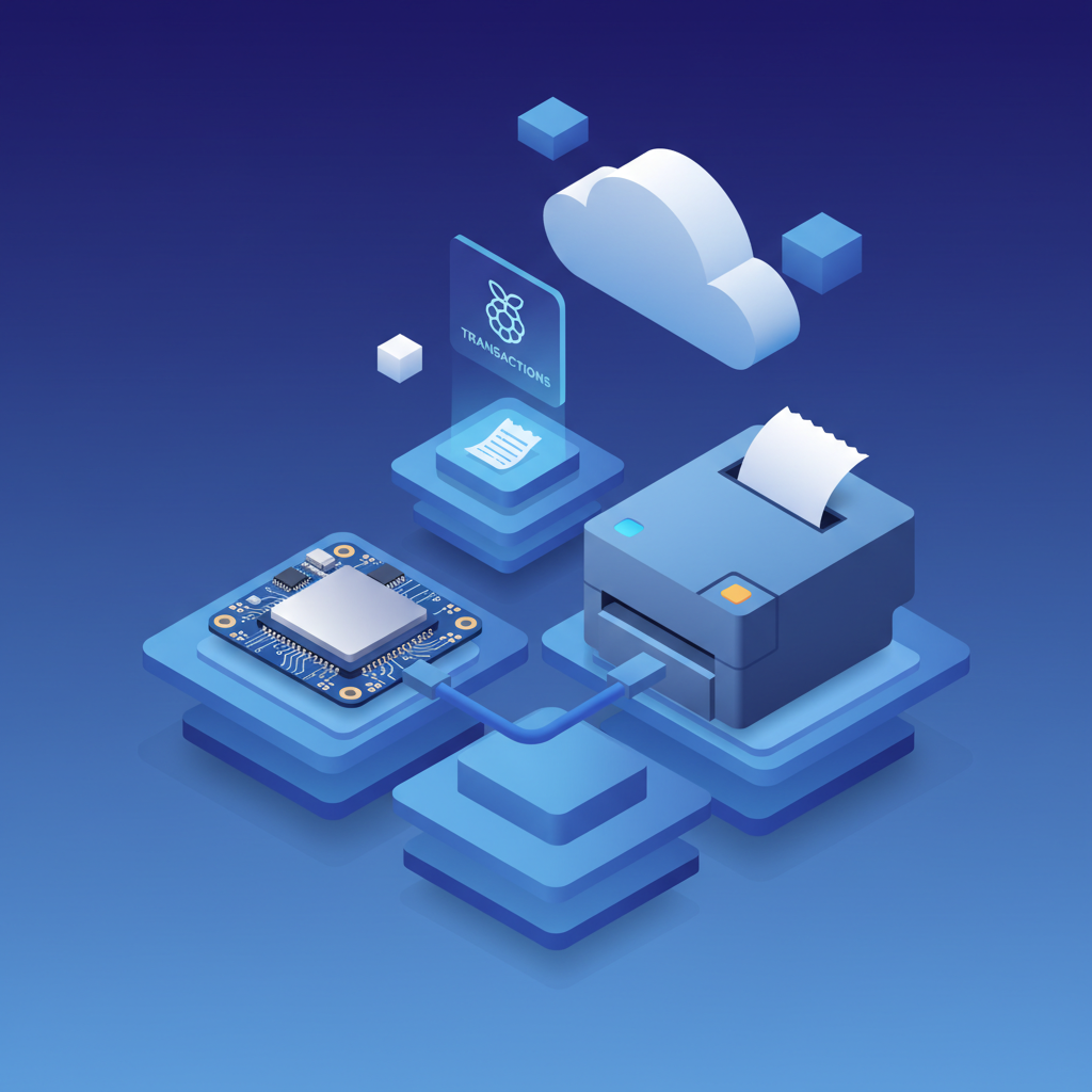 Ultraprint interface showing direct printing from Odoo POS to thermal printer